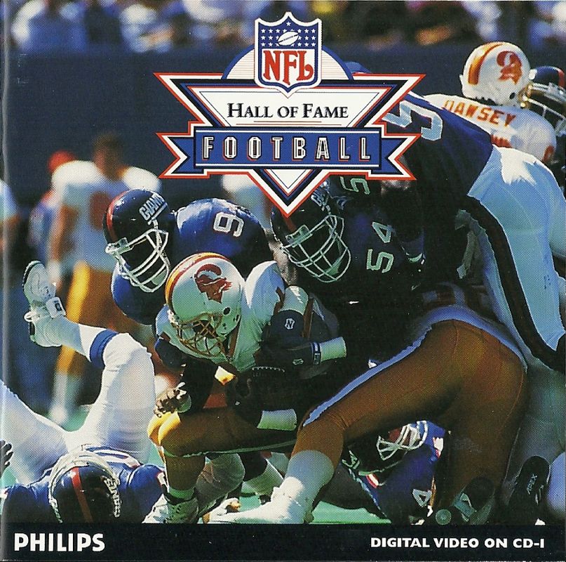 Hall of Fame Football box art for CD-i
